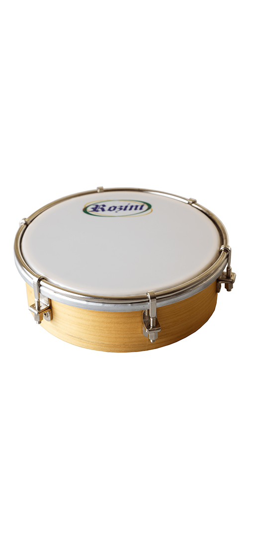 Tamborim	Wood	5,5	cm	de	altura | RP.TM55 - Percussion | Rozini Instrumentos Musicais | 100% Brasileira