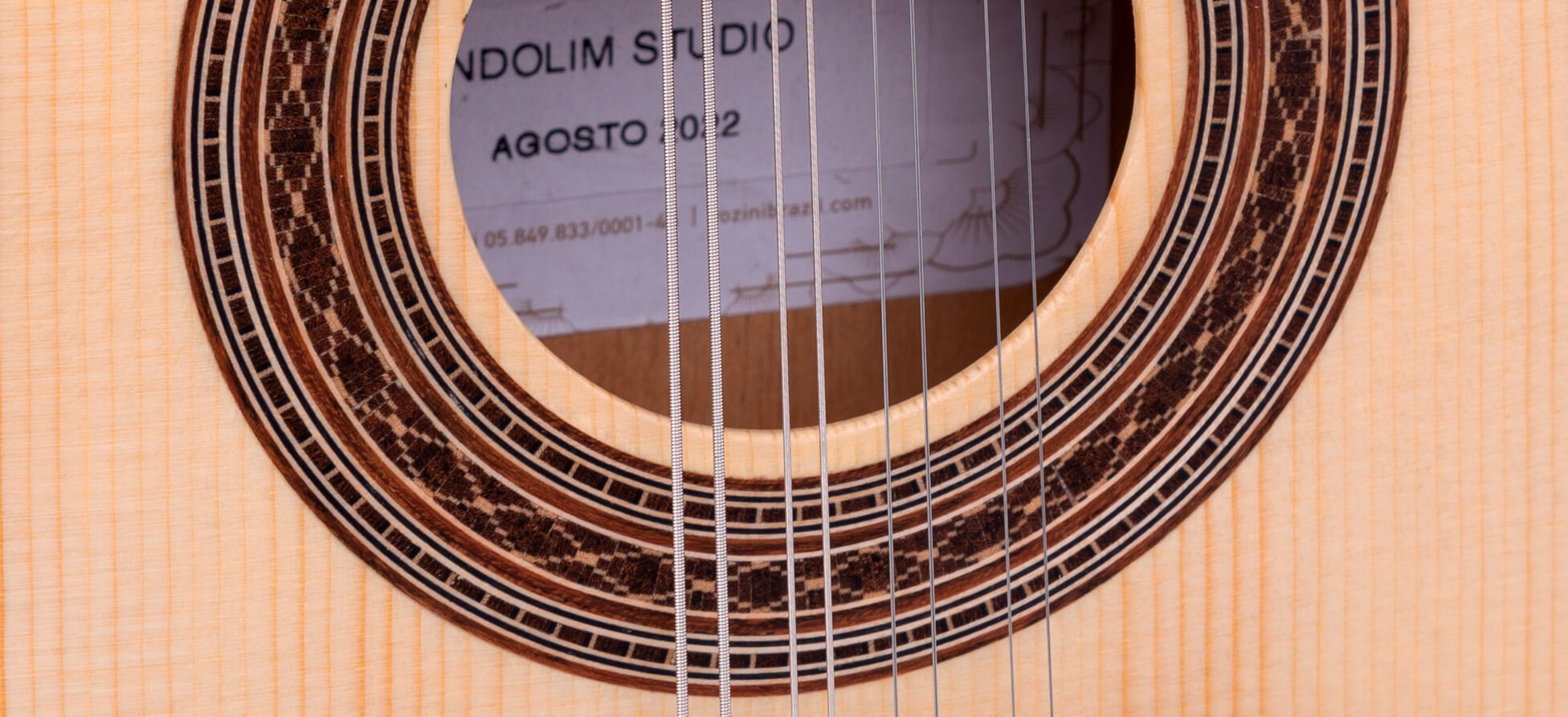 BANDOLIM STUDIO FOSCO ACÚSTICO | RB10.AC.F.LP - Bandolins Elétricos | Rozini Instrumentos Musicais | 100% Brasileira