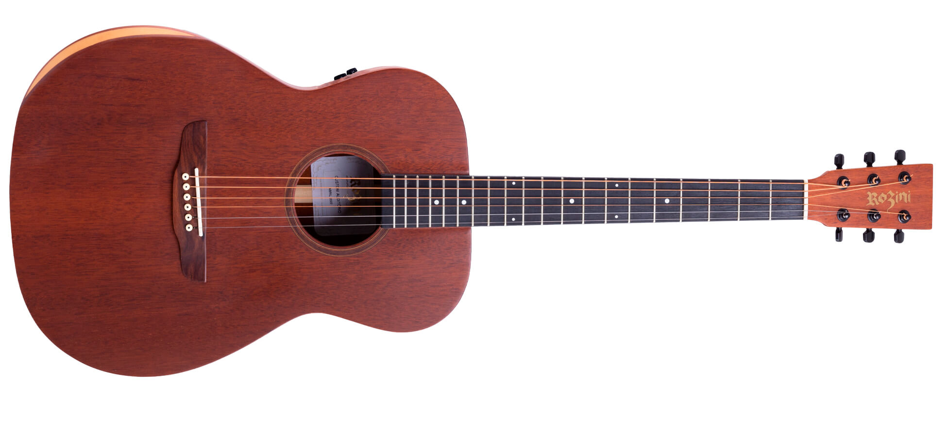 VIOLÃO CUSTOM AUDITÓRIO ATIVO EQ RE-2 | RX540.RE2.F.M - Violões | Rozini Instrumentos Musicais | 100% Brasileira