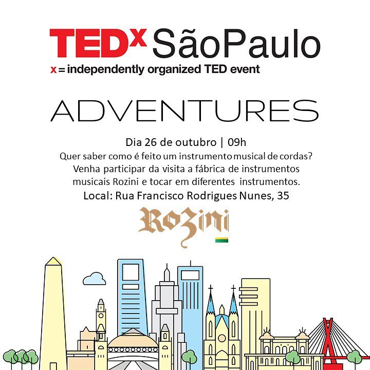 Rozini participa do TED x São Paulo | 2018