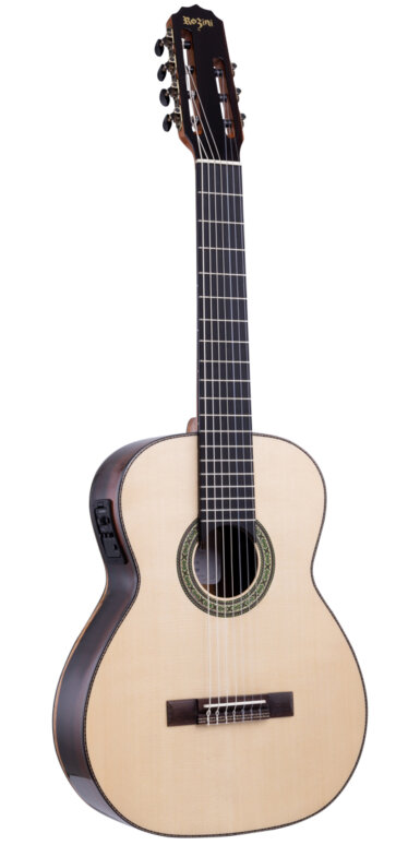 VIOLÃO CONCERTISTA 7 CORDAS ATIVO EQ FISHMAN CLÁSICA III | RX217.FC3.N.J