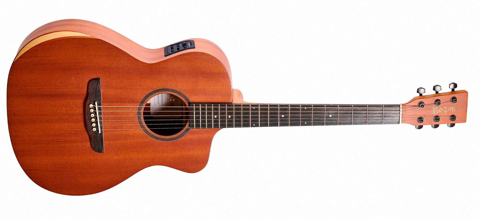 Violão Custom Auditório Cutaway Ativo Eq Fishman Presys Blend | RX541.FPB.F.CT.M - Violões | Rozini Instrumentos Musicais | 100% Brasileira