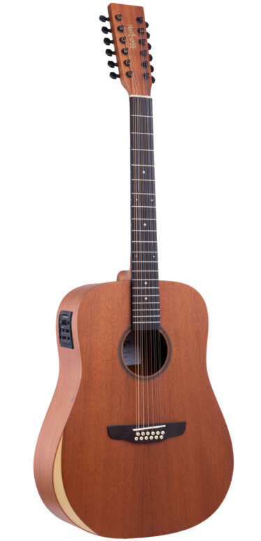 VIOLÃO CUSTOM FOLK 12 CORDAS ATIVO EQ FISHMAN PRESYS BLEND | RX440.FPB.F.M