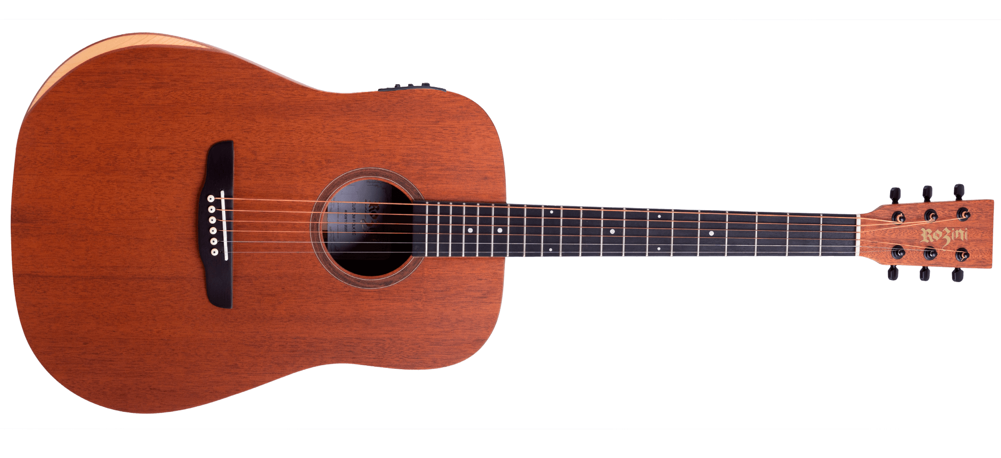 VIOLÃO CUSTOM FOLK 6C ATIVO EQ FISHMAN PRESYS BLEND | RX340.FPB.F.M - Violões | Rozini Instrumentos Musicais | 100% Brasileira