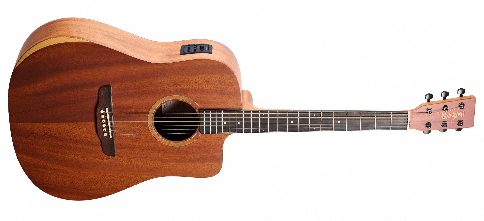 Violão Custom Folk Cutaway Ativo Fishman Presys Blend | RX341.FPB.F.CT.M - Violões | Rozini Instrumentos Musicais | 100% Brasileira