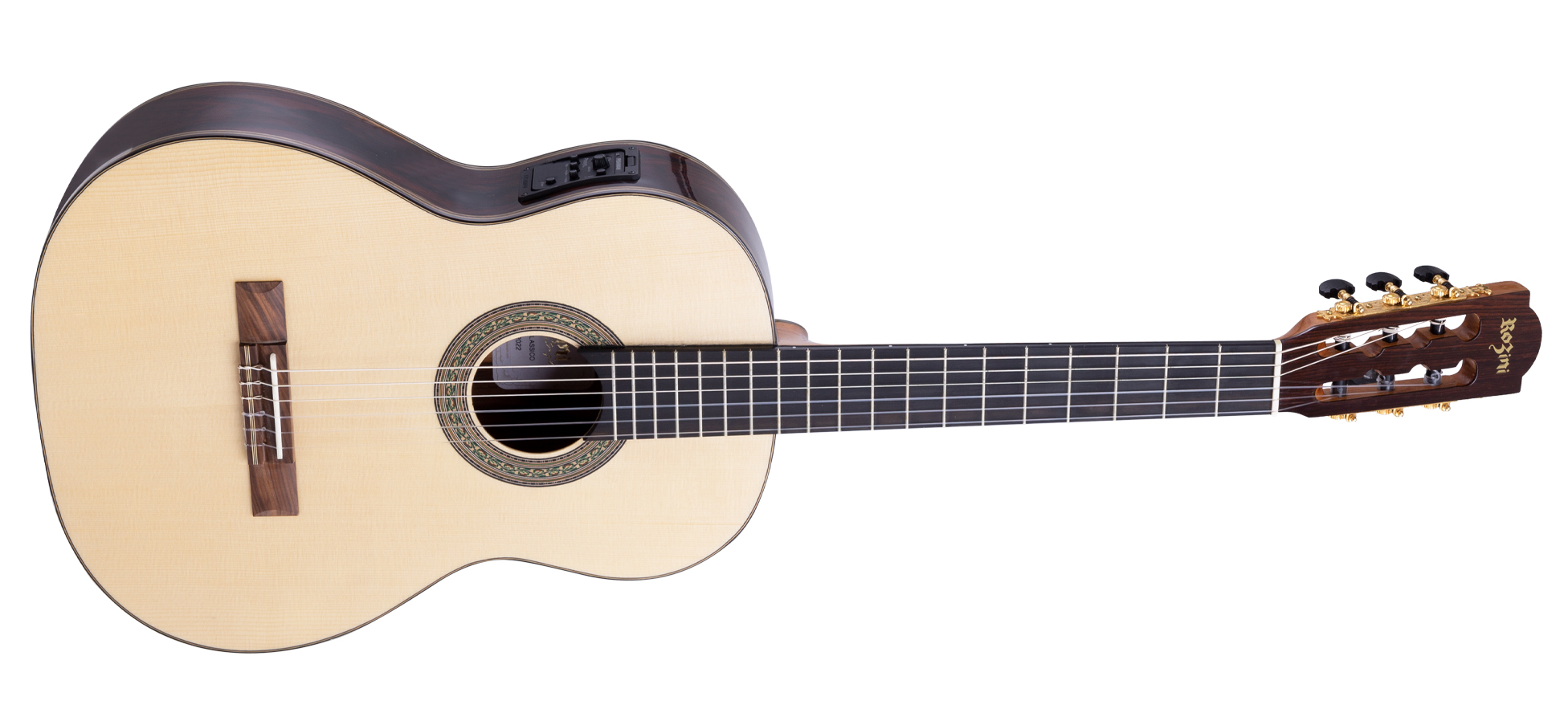 VIOLÃO PROFISSIONAL CLÁSSICO ATIVO EQ FISHMAN CLÁSICA III | RX213.FC3.N.J - Violões | Rozini Instrumentos Musicais | 100% Brasileira