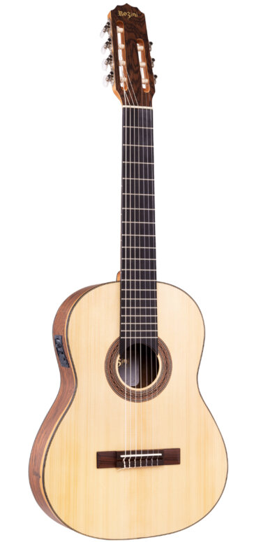 VIOLÃO STUDIO 7 CORDAS FOSCO ATIVO FISHMAN CLASICA III | RX517.FC3.F.LP