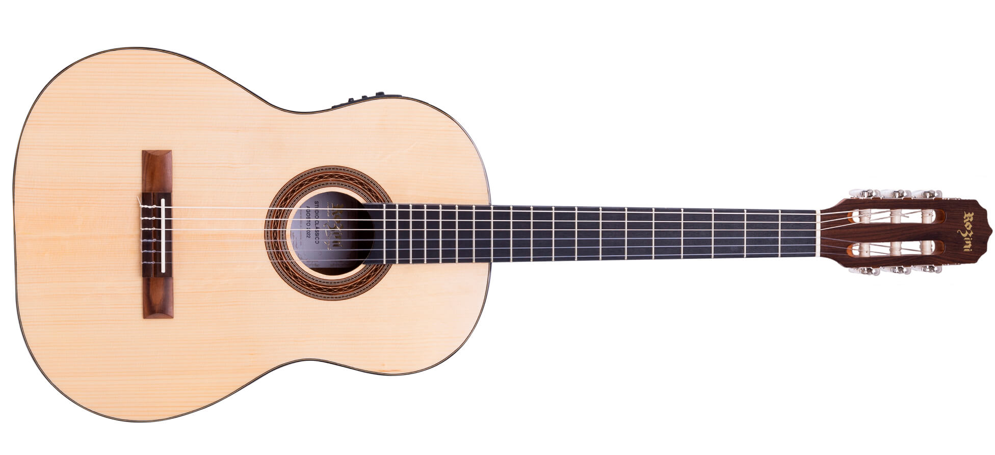 VIOLÃO ROZINI STUDIO CLÁSSICO ATIVO FISHMAN CLÁSICA III | RX210.FC3.N.LP - Violões | Rozini Instrumentos Musicais | 100% Brasileira