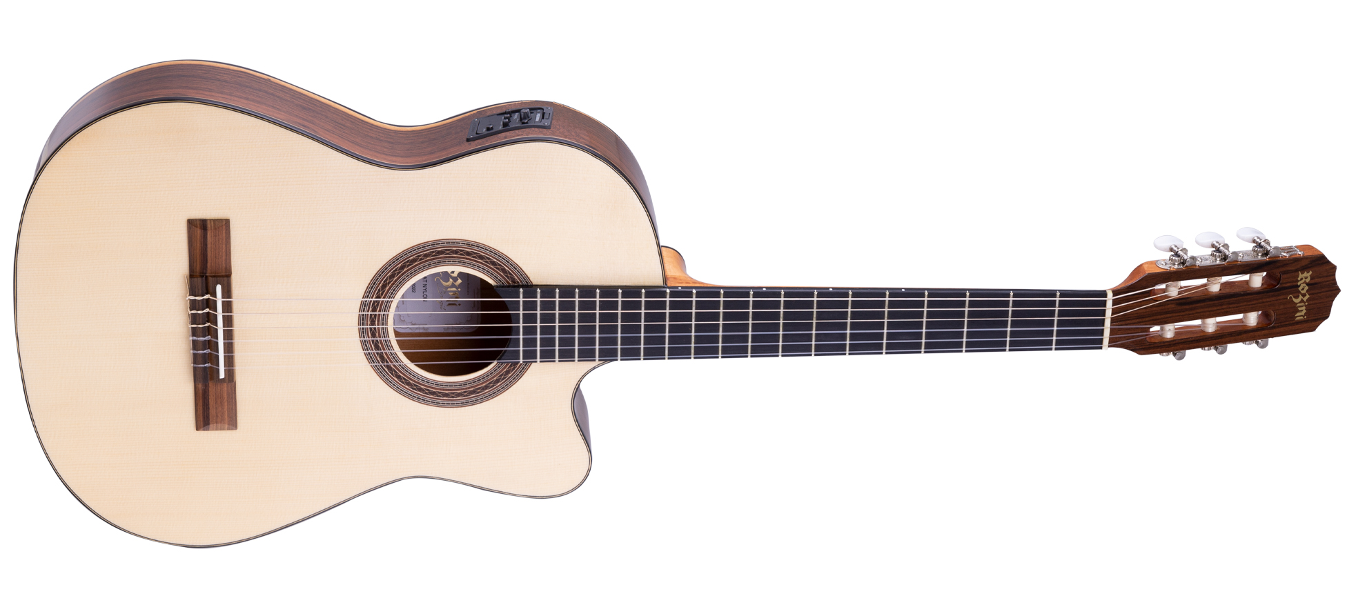 VIOLÃO STUDIO FLAT ATIVO FISHMAN CLASICA III | RX515.FC3.N.CT.LP - Violões | Rozini Instrumentos Musicais | 100% Brasileira