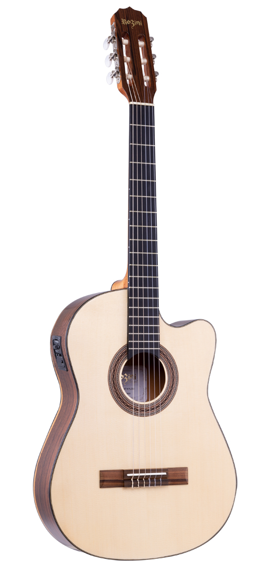 VIOLÃO STUDIO FLAT ATIVO FISHMAN CLASICA III | RX515.FC3.N.CT.LP