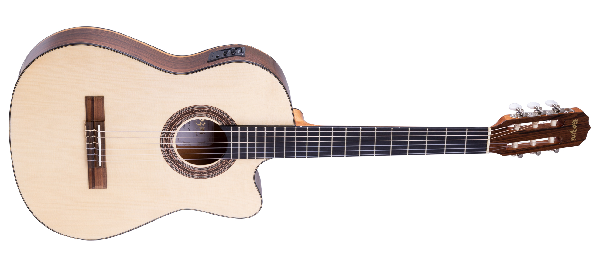 VIOLÃO ROZINI STUDIO FLAT FOSCO ATIVO FISHMAN CLASICA III | RX515.FC3.F.CT.LP  - Violões | Rozini Instrumentos Musicais | 100% Brasileira