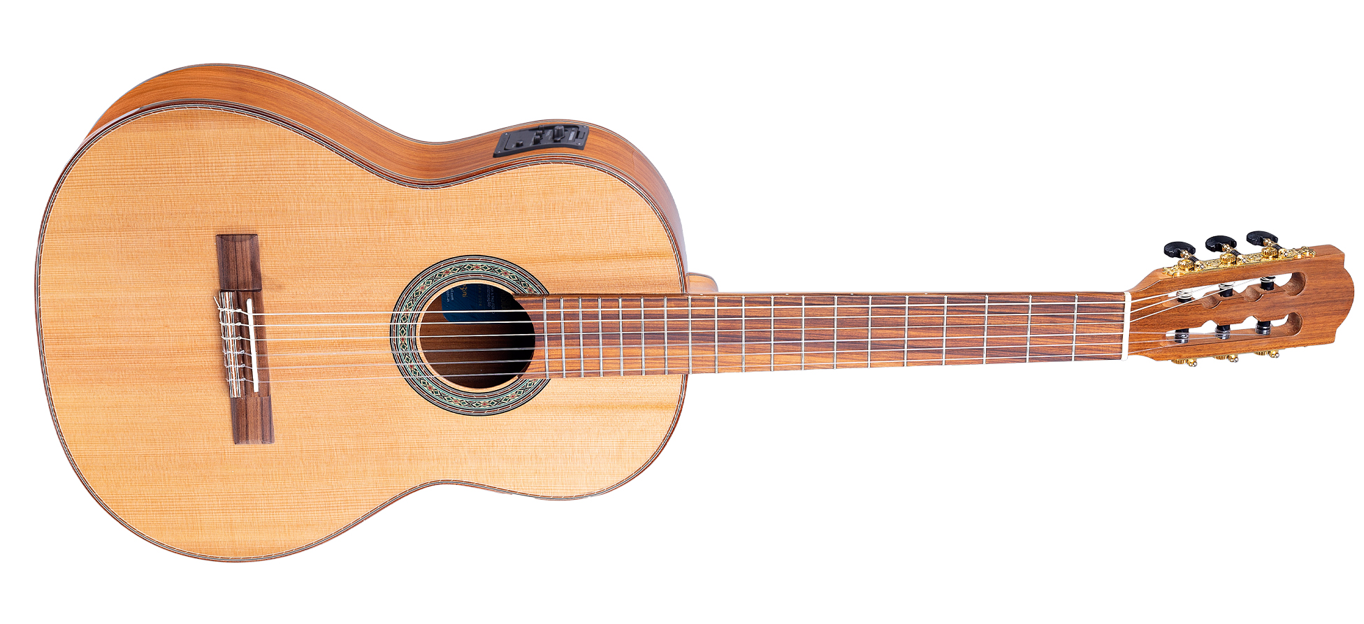 Violão Virtuoso Clássico Ativo Eq Fishman Clásica III | RX236.FC3.N.CD - Violões | Rozini Instrumentos Musicais | 100% Brasileira