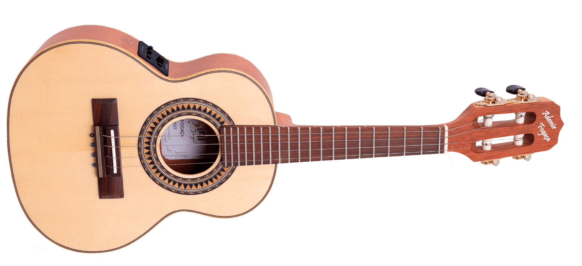 CAVAQUINHO ASSINATURA ADEMIR FOGAÇA ATIVO EQ FISHMAN PRESYS II | RC13.FP2.F.F - Cavaquinhos | Rozini Instrumentos Musicais | 100% Brasileira